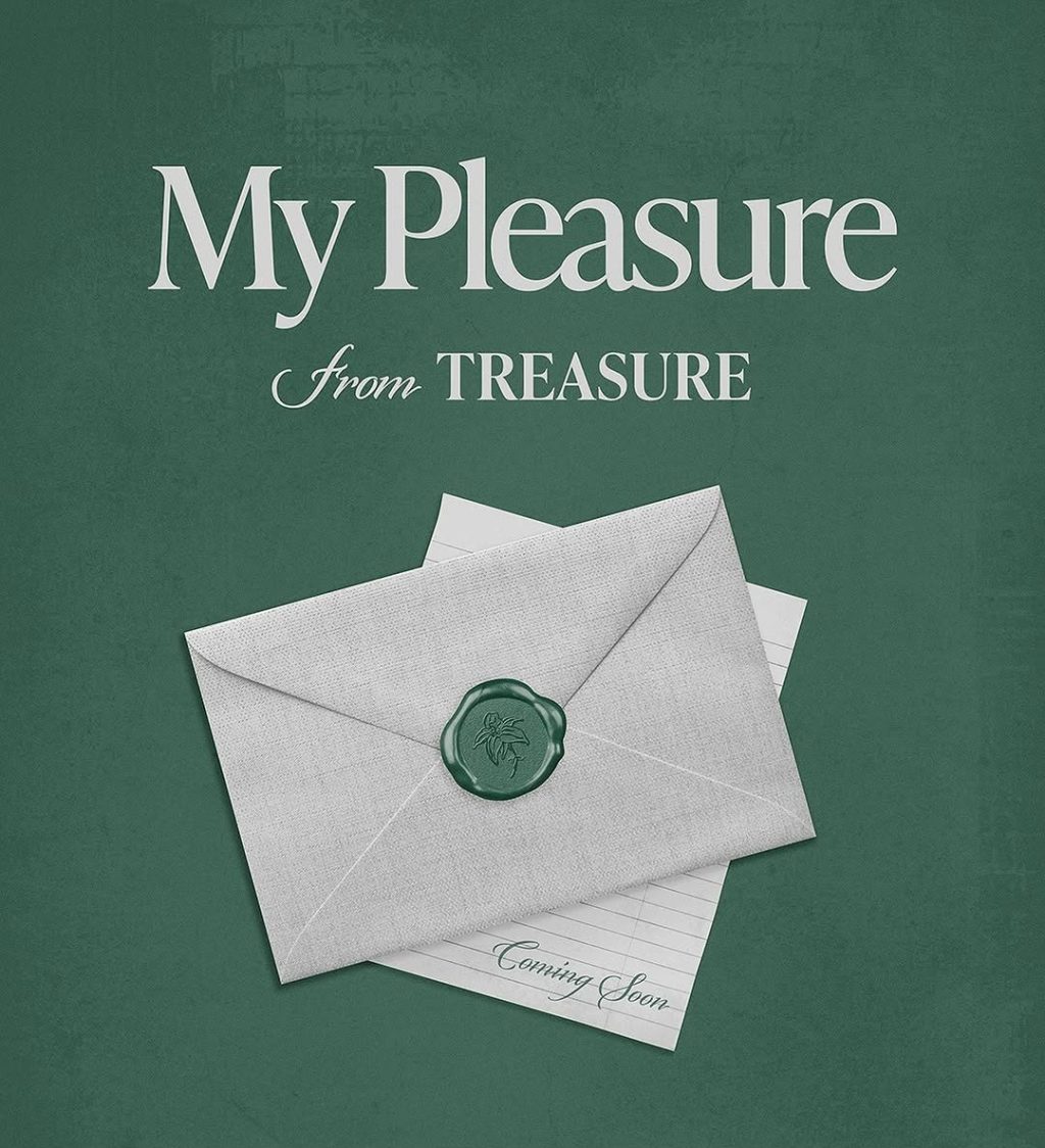 YG Teases TREASURE’s Comeback with ‘My PLEASURE’ Poster—A Special Gift for&nbsp;Fans?